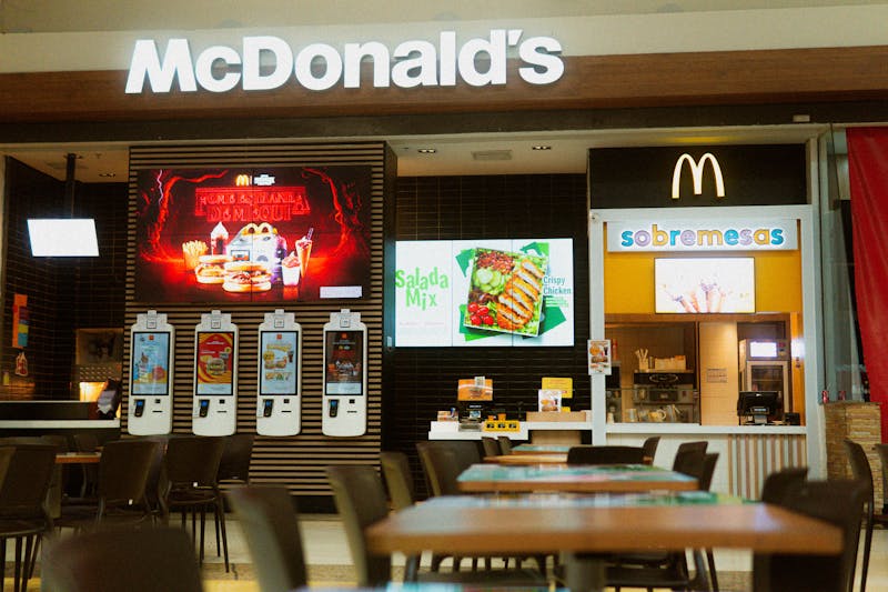 Starbird chicken restaurant interior dining area